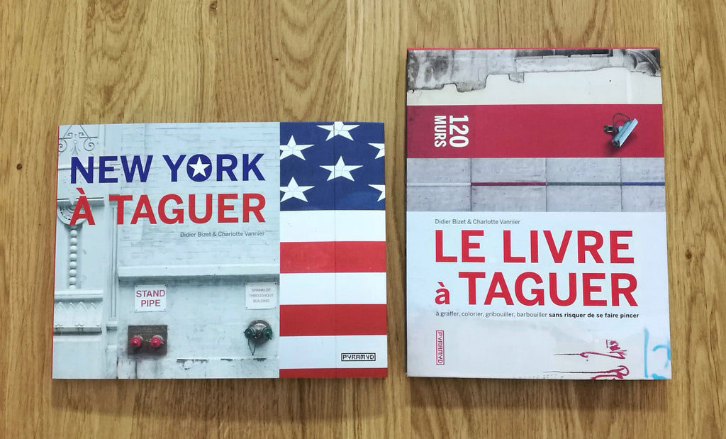 Les livres de poche de l'artiste urbain