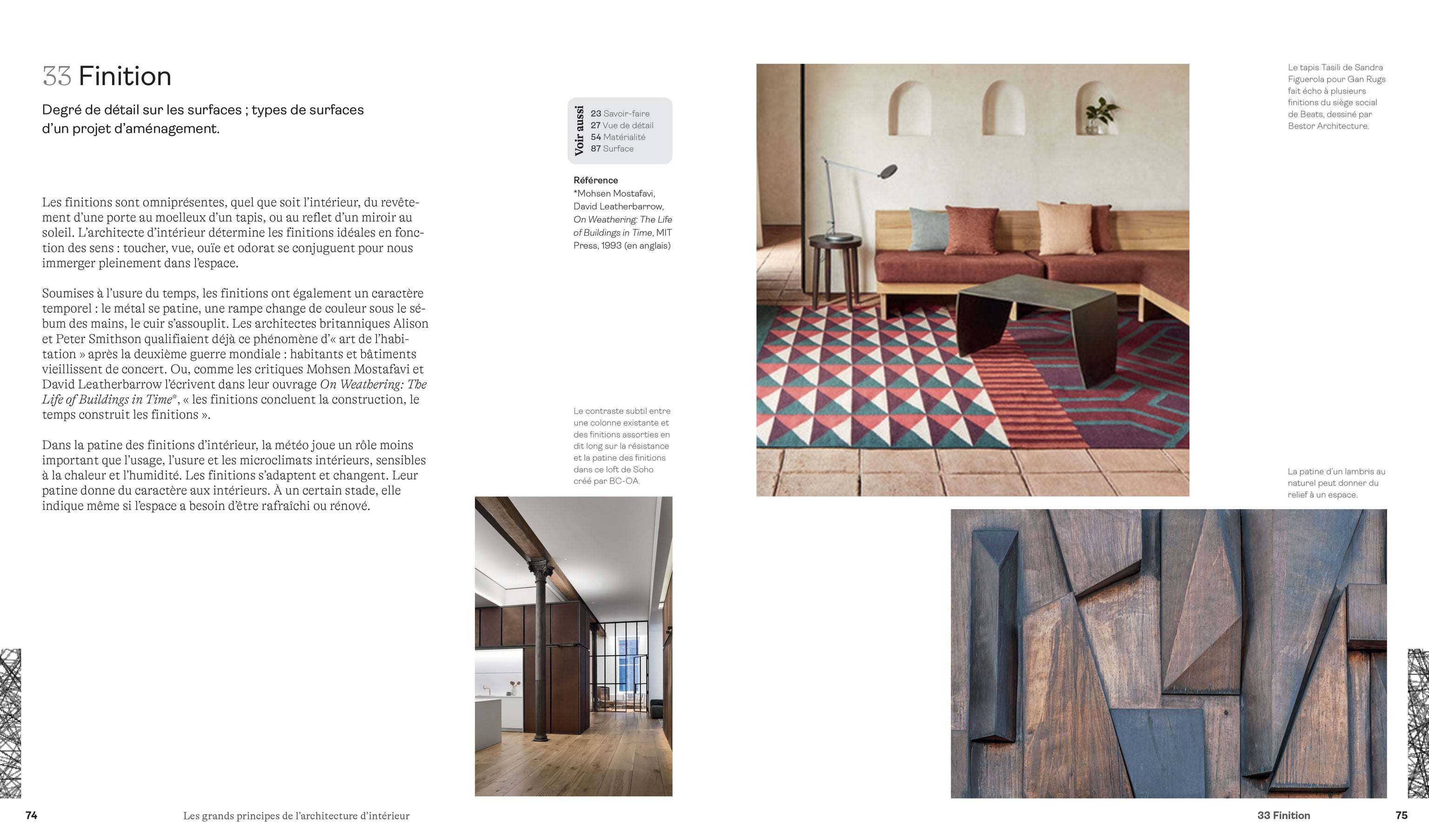 Livre : Les grands principes de l'architecture d'intérieur ...